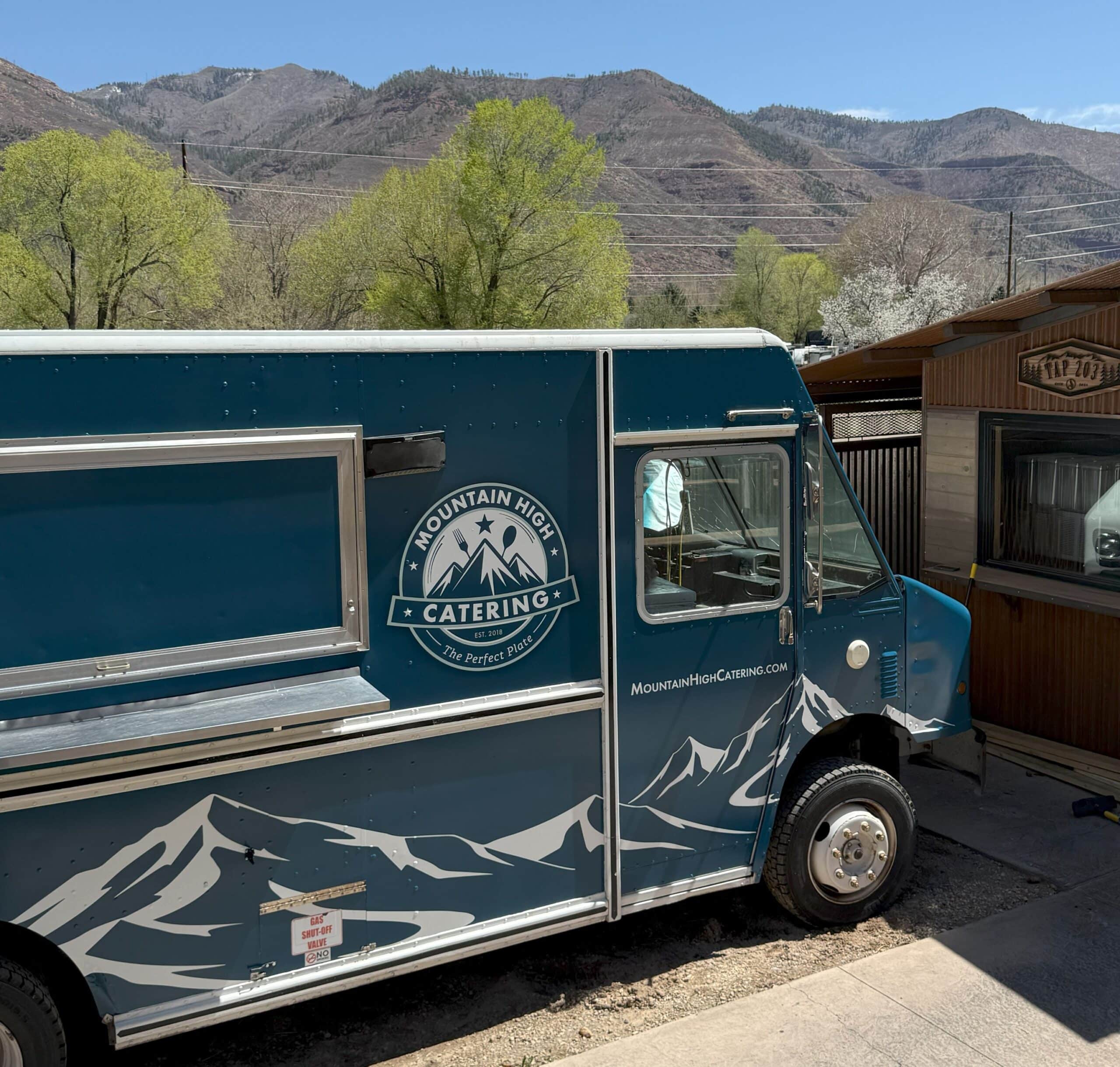 Food truck at Durango Hot Springs